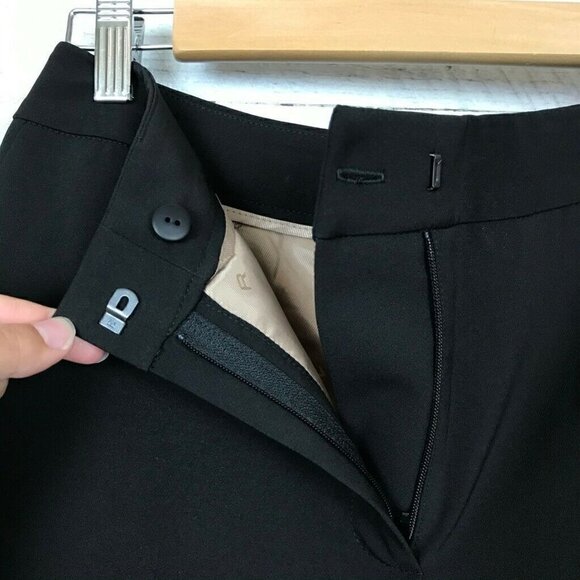 NEW Barbour Land Rover Wide Leg Dress Pants Black 6 - Picture 3 of 7